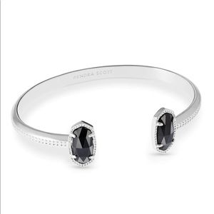 Kendra Scott Elton Silver Bracelet In Black
